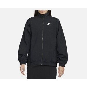 Nike SE Windrunner Women's XL Woven Jacket ‎ Black Vented
